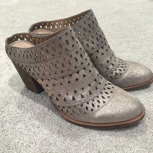 Steve Madden Harmony Mules - Dusty Gold